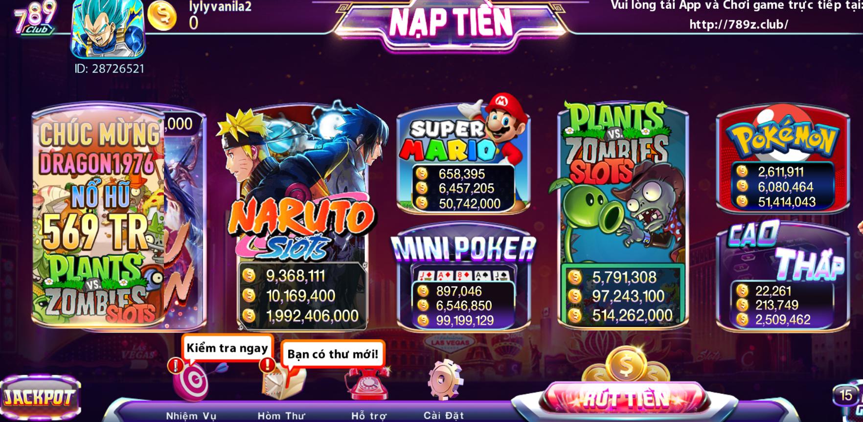 Giới thiệu sơ lược về mini game Super Mario khi tải 789Club