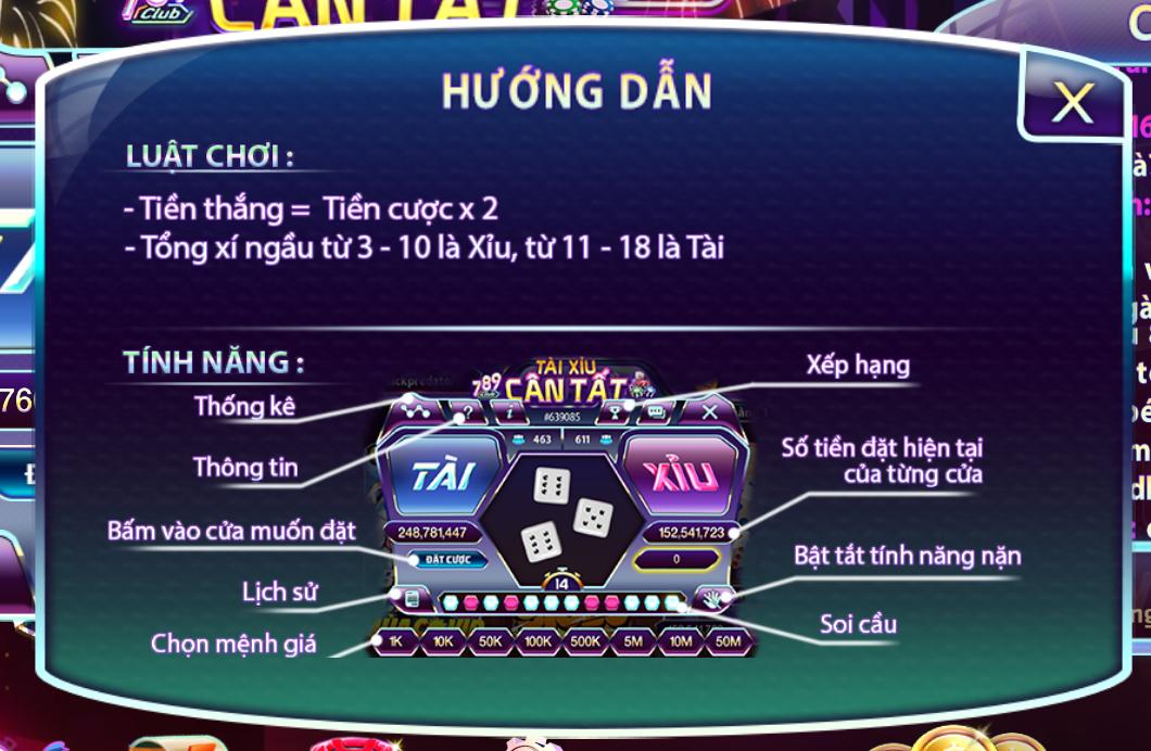 Cách chơi Tài Xỉu từ link tải 789Club liệu có khó?