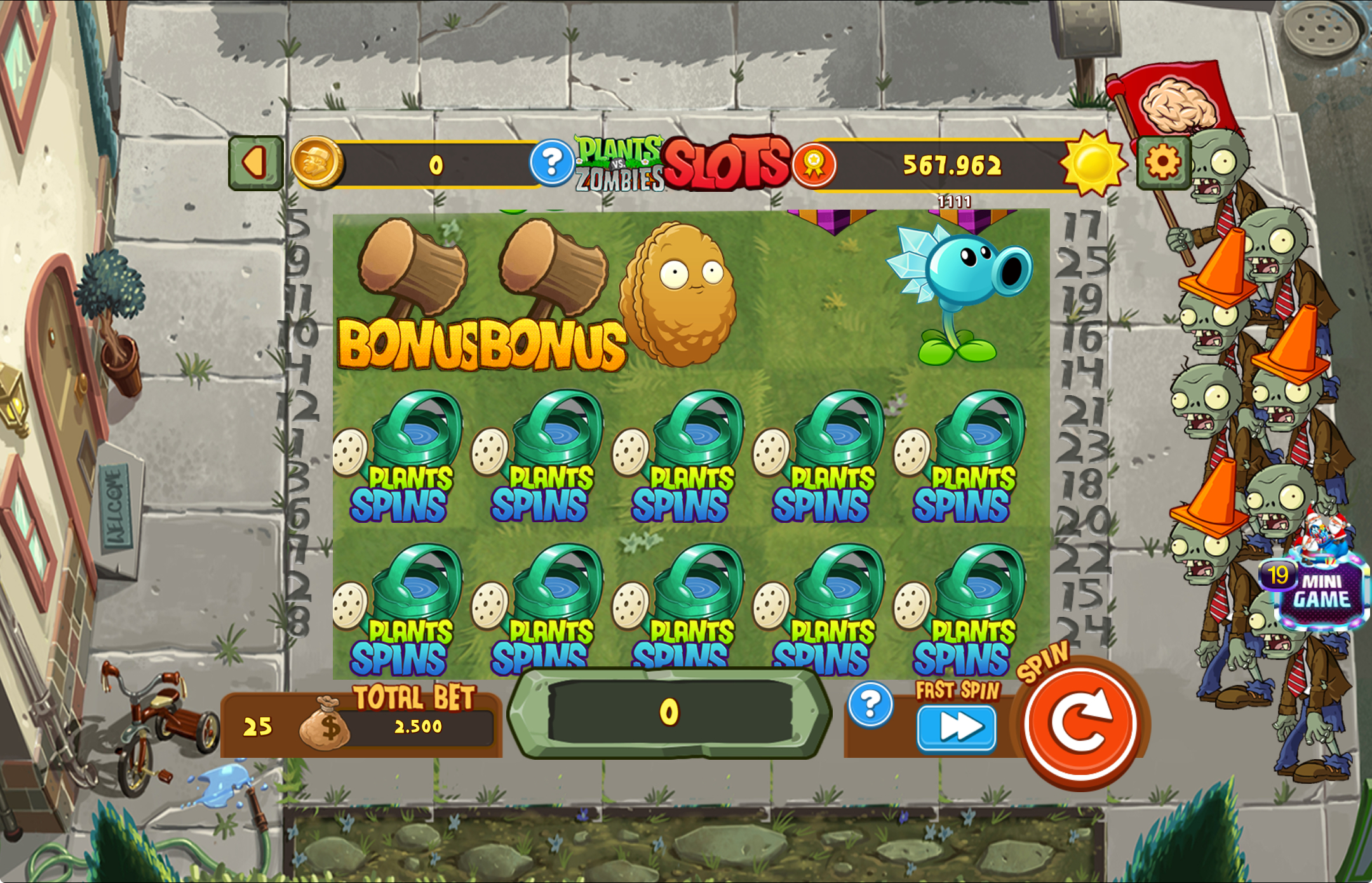 Sự thú vị đến từ Plants & Zombies đình đám của 789 club